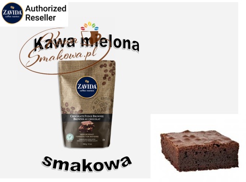 ZAVIDA Czekoladowe Brownie (Chocolate Fudge Brownie) 340g mielona