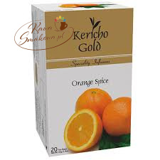 Herbatka pomarańczowa Kericho Gold Orange Spice, ekspresowa 20 torebek, 40g