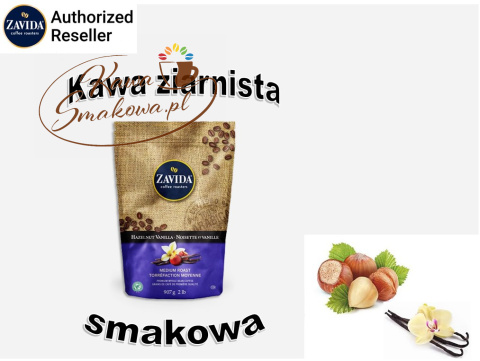 ZAVIDA Waniliowo-orzechowa (Hazelnut Vanilla) 907g kawa ziarnista ZAVIDA Waniliowo-orzechowa (Hazelnut Vanilla) 907g kawa ziarnista