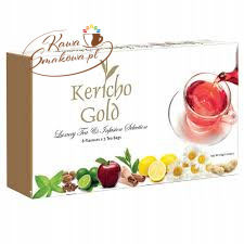 Herbatki owocowe Kericho Gold Luxury Tea & Infusion Selection, herbatki ekspresowe 40 torebek, 75g