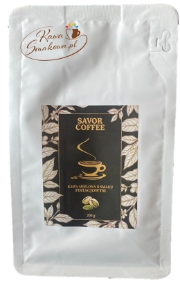 SAVOR COFFEE kawa pistacjowa mielona 200g
