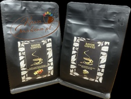 Savor Coffee waniliowo-orzechowa 200g i Savor Coffee pistacjowa 200g kawy ziarniste