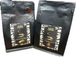 Savor Coffee waniliowo-orzechowa 200g i Savor Coffee piernikowa 200g kawy ziarniste