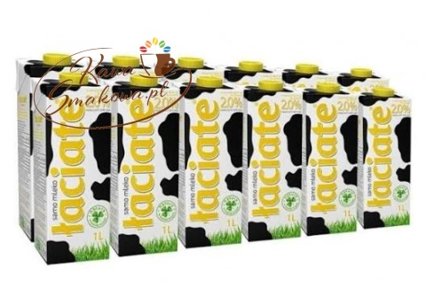 Mleko łaciate 2% 1L x 12szt karton