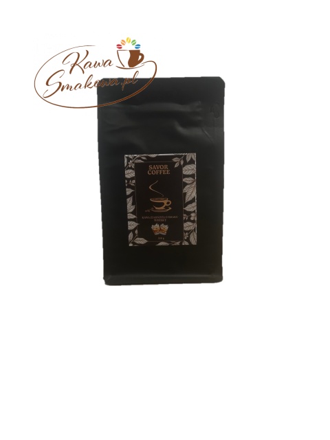 SAVOR COFFEE kawa o smaku Whisky ziarnista 200g