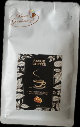 SAVOR COFFEE kawa pomarańczowa mielona 200g