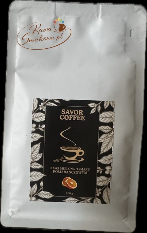SAVOR COFFEE kawa pomarańczowa mielona 200g