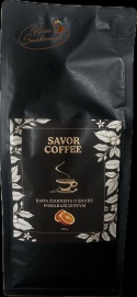 SAVOR COFFEE kawa pomarańczowa ziarnista 1kg
