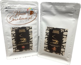 Savor Coffee czekoladowo-malinowa 200g i Savor Coffee piernikowa 200g kawy mielone