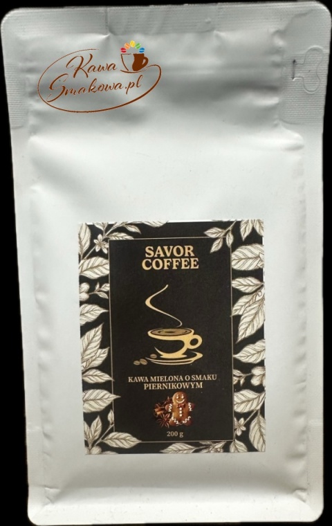 Savor Coffee pistacjowa 200g i Savor Coffee piernikowa 200g kawy mielone