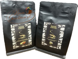 Savor Coffee waniliowo-orzechowa 200g i Savor Coffee pistacjowa 200g kawy ziarniste