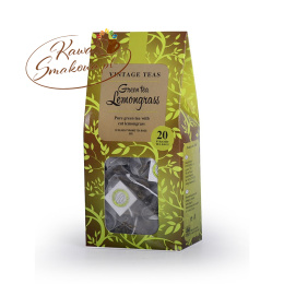 Herbata zielona Vintage Lemongrass 50g piramidki