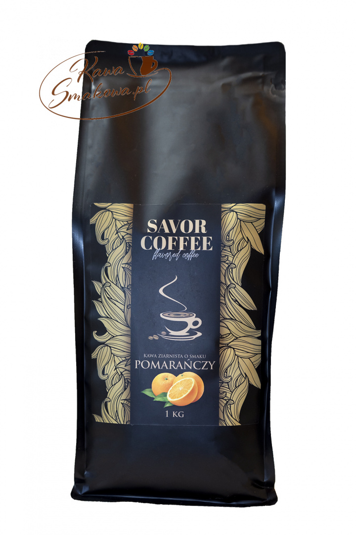 Kawa ziarnista pomarańczowa SAVOR COFFEE 1kg