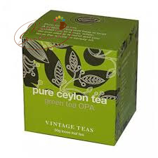 Herbata zielona liściasta Vintage pure ceylon OPA 50g