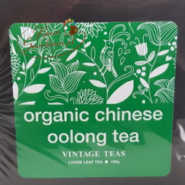 Herbata zielona liściasta Vintage organic chinese oolong 100g