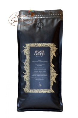 SAVOR COFFEE kawa orzechowa ziarnista 1kg