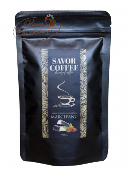 Kawa ziarnista marcepanowa SAVOR COFFEE 90g