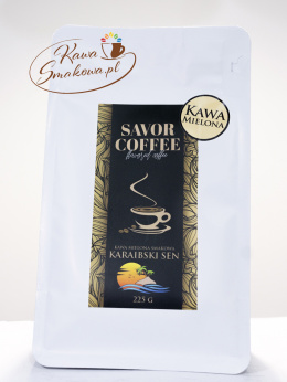 SAVOR COFFEE kawa Karaibski sen mielona 225g