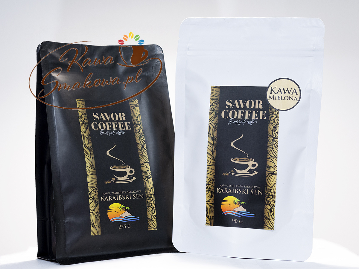 Kawa mielona Karaibski sen SAVOR COFFEE 90g