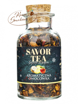 SAVOR TEA Aromatyczna Owocówka herbatka owocowa 110g