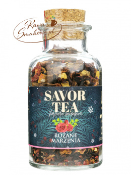 SAVOR TEA Różane Marzenia herbatka owocowa100g
