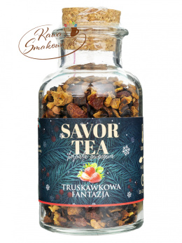 SAVOR TEA Truskawkowa Fantazja herbatka owocowa 100g
