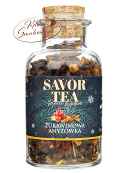 SAVOR TEA Żurawinowa Anyżówka herbatka owocowa 150g