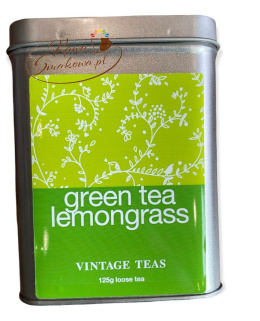 Herbata zielona Lemongrass liściasta Vintage 125g