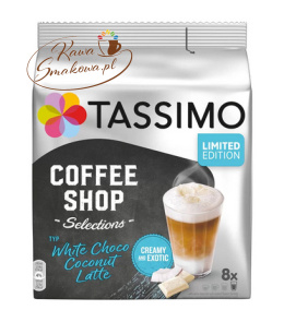 Kapsułki Tassimo Coffee Shop White Choco Coconut Latte 16 kapsułek
