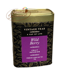 Herbata owocowa Vintage Wild Berry liściasta w puszce 125g