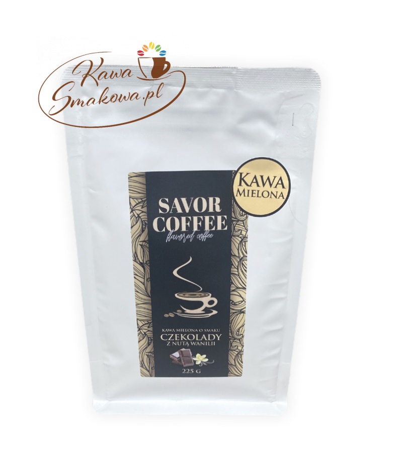 Kawa mielona, Czekolada z nutą wanilii SAVOR COFFEE 225g