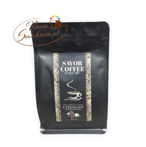 Kawa ziarnista, Czekolada z nutą wanilii SAVOR COFFEE 225g