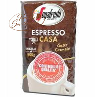 Segafredo Espresso Case Gusto Cremoso 500g ziarnista + szklanka