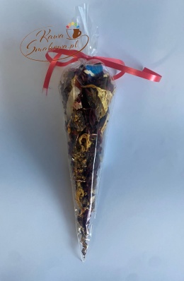 Herbatka owocowa Rabarbar i Aloes w posypce kwiatowej 40g