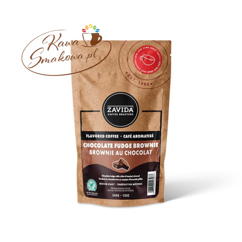 ZAVIDA Czekoladowe Brownie (Chocolate Fudge Brownie) 340g ziarnista